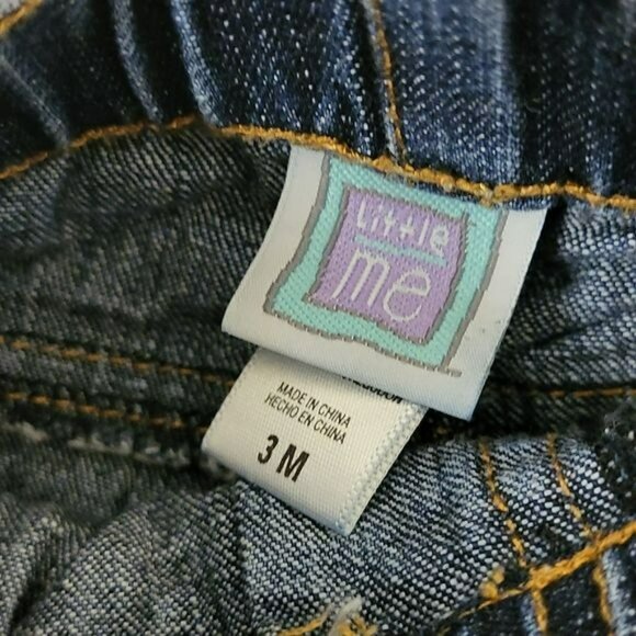 Y2K Baby 3-6 Month Clothing Bundle Piece Romper Bodysuit Jeans Pants 3M 6M Blue - Picture 14 of 15